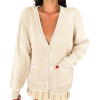 Image 1 : SAODIMALLSU WOMENS BUTTON DOWN CARDIGAN SWEATERS