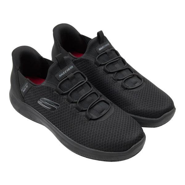 SKECHERS MEN'S SUMMIT SLIP RESISTANT SHOE WITH SWIFT FIT SIZE 9 (USED, NO BOX)