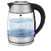Image 1 : CHEFMAN DUAL-GLASS 1.7 L COOL-TOUCH DIGITAL KETTLE WITH ADJUSTABLE TEMPERATURE & REMOVABLE TEA -U