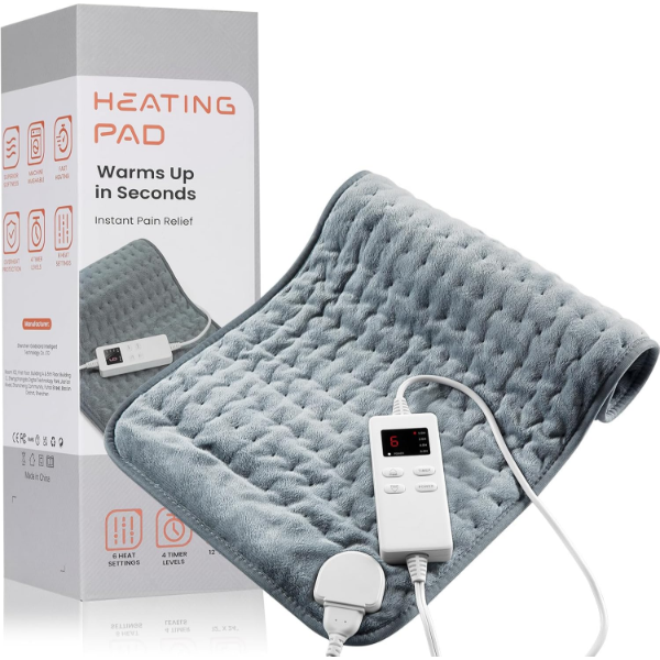 HEATING PAD FOR BACK PAIN RELIEF & CRAMPS