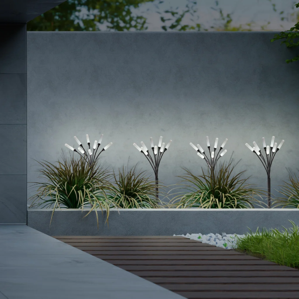 AURORA LIGHTING SOLAR FROSTED ACRYLIC FIREFLY LIGHT -U