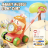 Image 1 : BUBBLE RADISH RABBIT PUSH/WITH LIGHT