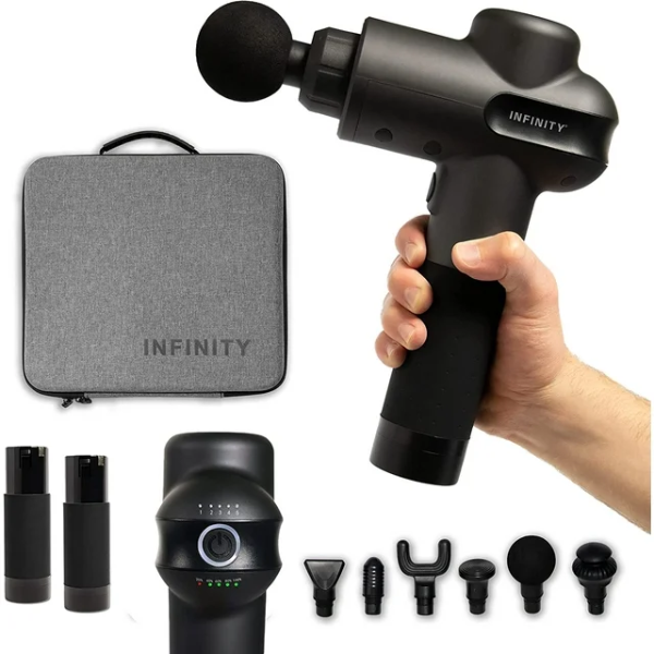 INFINITY PR PRO ENDURANCE PERCUSSION MASSAGE DEVICE (NEW, MISSING PARTS)