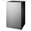 Image 1 : INSIGNIA 4.4 CU. FT. BAR FRIDGE W/ GLASS DOOR (NS-CF44GD3-C) - GRAPHITE SILVER