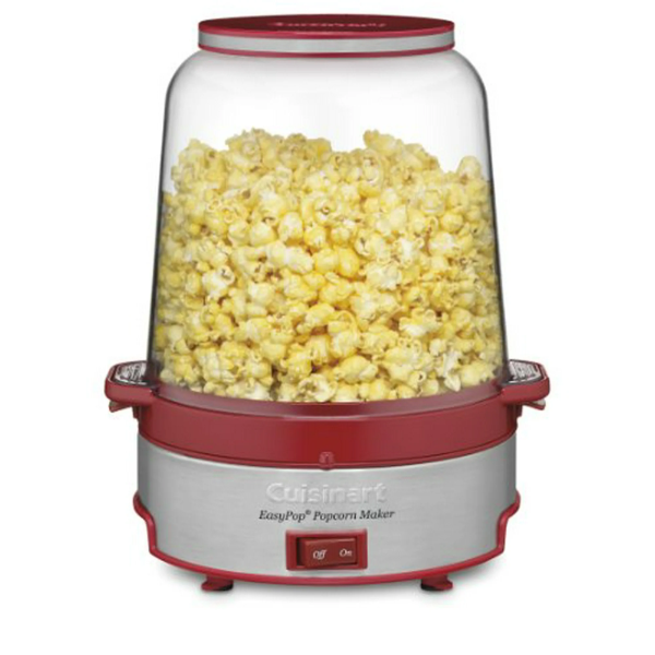 CUISINART EASYPOP POPCORN MAKER, RED (SLIGHTLY USED)