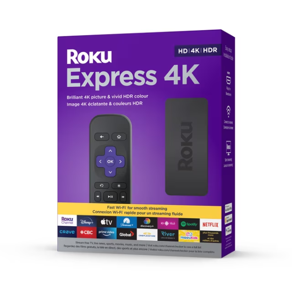 ROKU EXPRESS 4K STREAMING PLAYER -N