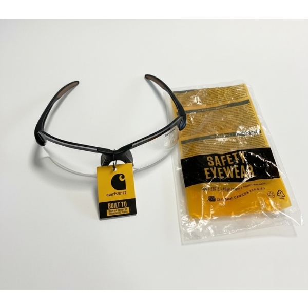 CARHARTT-CHB1110DT BRASWELL ANTI-FOG SAFETY GLASSES EYE PROTECTION