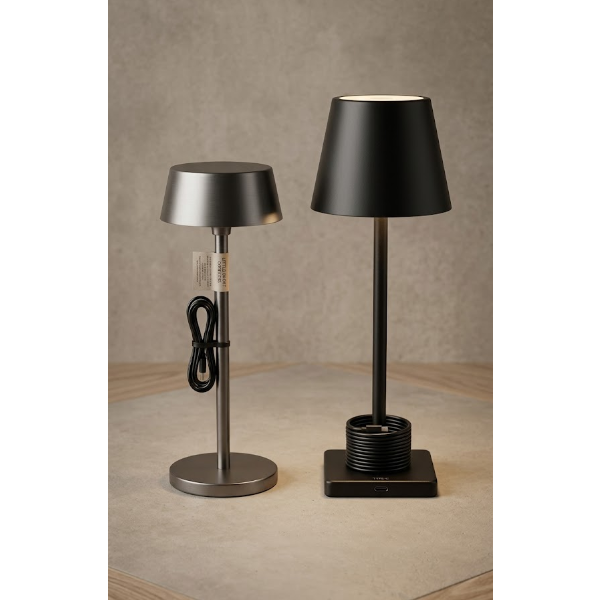 2 MINIMALIST LAMPS