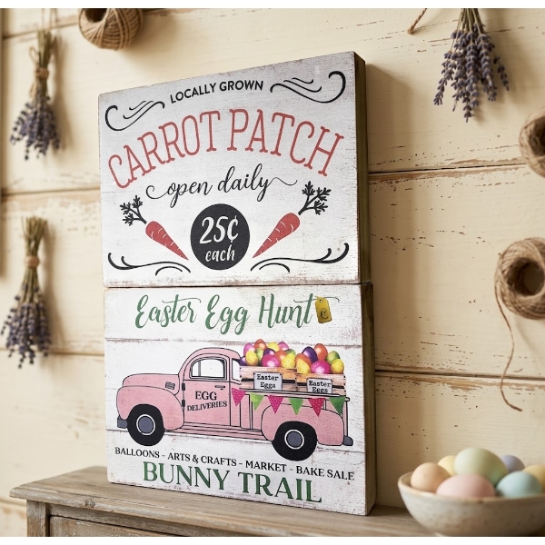 Carrot Patch & Bunny Trail Signage
