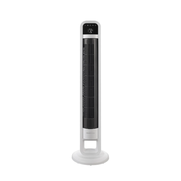 OMNIBREEZE TOWER FAN WITH INTERNAL OSCILLATION AND WI-FI (SLIGHTLY USED)