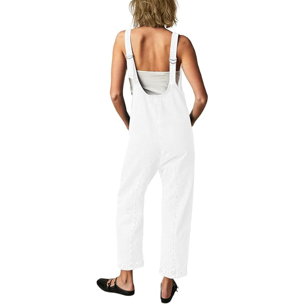 MAOECO HIGH ROLLER DENIM OVERALLS