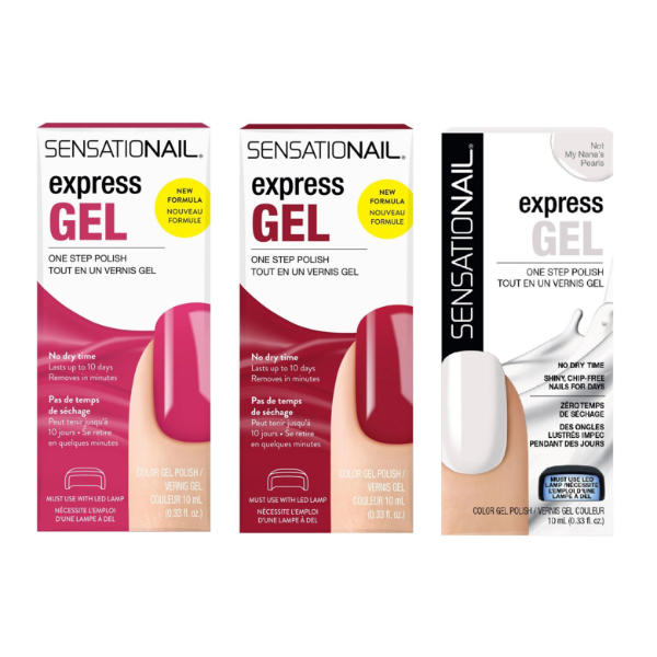 SENSATIONAIL EXPRESS GEL ONE STEP POLISH (NEW)