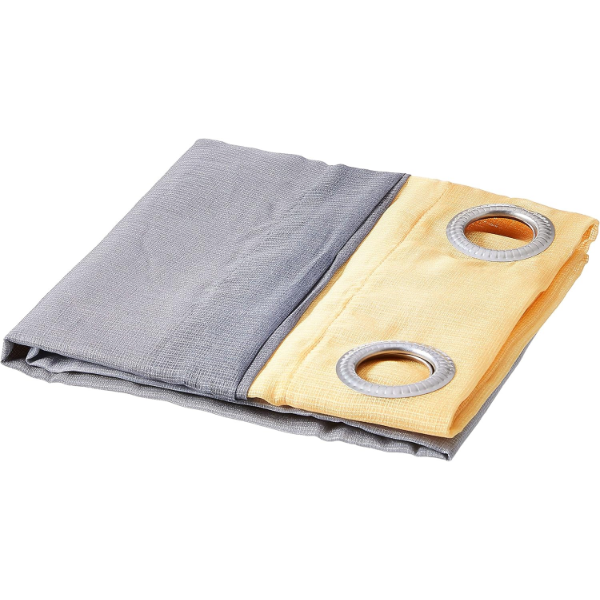 ACHIM HOME FURNISHINGS RAINBOW - SINGLE GROMMET PANEL - 52 X 84 GREY