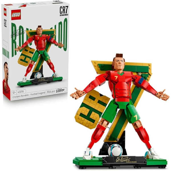 LEGO EDITIONS SPORTS 43016 CRISTIANO RONALDO – SOCCER LEGEND (854 PIECES), BUILDING BLOCKS -MP