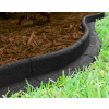 Image 1 : ECO BORDER 3" X 48" BLACK RUBBER NO DIG LANDSCAPE GARDEN BORDER EDGING -NMP