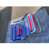 Image 3 : TOMMY BAHAMA BEACH CHAIR RED/BLUE STRIPES -U
