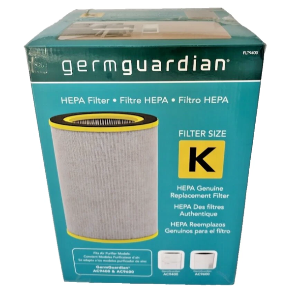 GermGuardian Size K True HEPA Filter FLT9400 Replacement