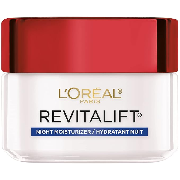 L'OREAL PARIS REVITALIFT ANTI-AGING NIGHT CREAM, PRO-RETINOL, CENTELLA ASIATICA -N