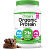 Image 1 : ORGAIN ORGANIC VEGAN PROTEIN POWDER, CREAMY CHOCOLATE FUDGE - 21G PLANT PROTEIN