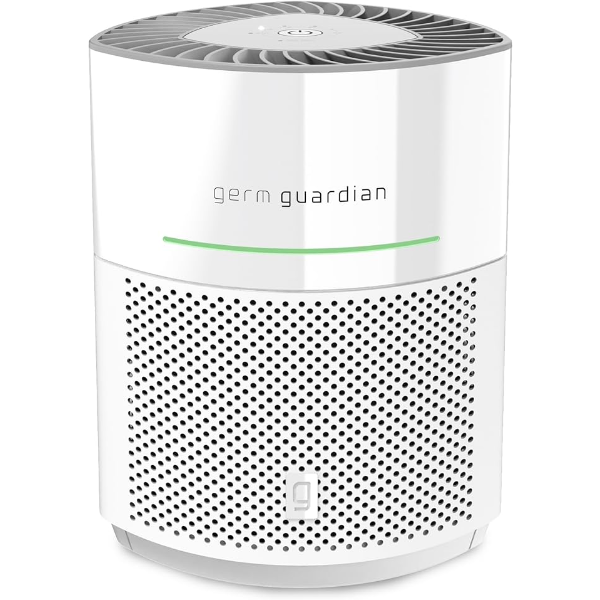 GERMGUARDIAN AIRSAFE AIR PURIFIER FOR HOME, FOR WILDFIRE SMOKE, PETS, POLLEN, ODOR -SU