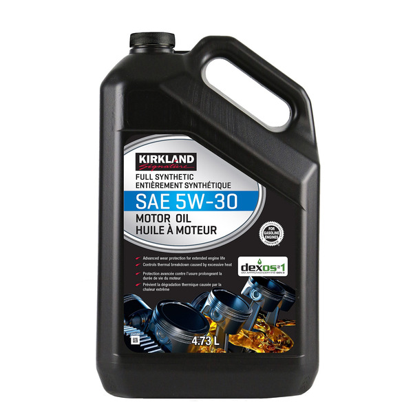KIRKLAND SIGNATURE FULL SYNTHETIC 5W-30 MOTOR OIL (NEW)