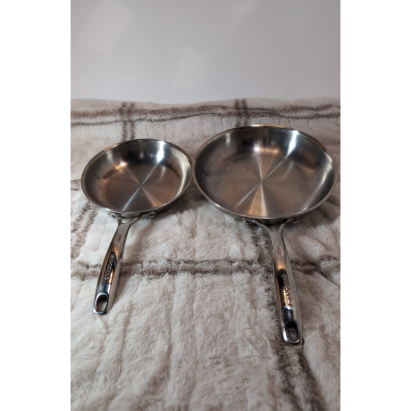 HENCKELS TRI-PLY CLAD STAINLESS STEEL 2-PIECE COOKWARE -SU