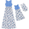 Image 1 : OUTFITS FLORAL PRINTED SLEEVELESS (3-4 YRS OLD)