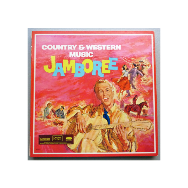 COUNTRY & WESTERN MUSIC JAMBOREE (READER'S DIGEST 44- LP VINYL RECORD)