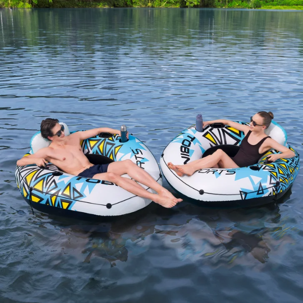 TOBIN SPORTS - WHITEWATER RUSH RIVER TUBES, 2-PACK -SU