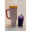 Image 3 : OWALA TUMBLERS 1.2 L (40 OZ) LIGHT PINK / OWALA KIDS INSULATION STAINLESS STEEL TUMBLER (USED)