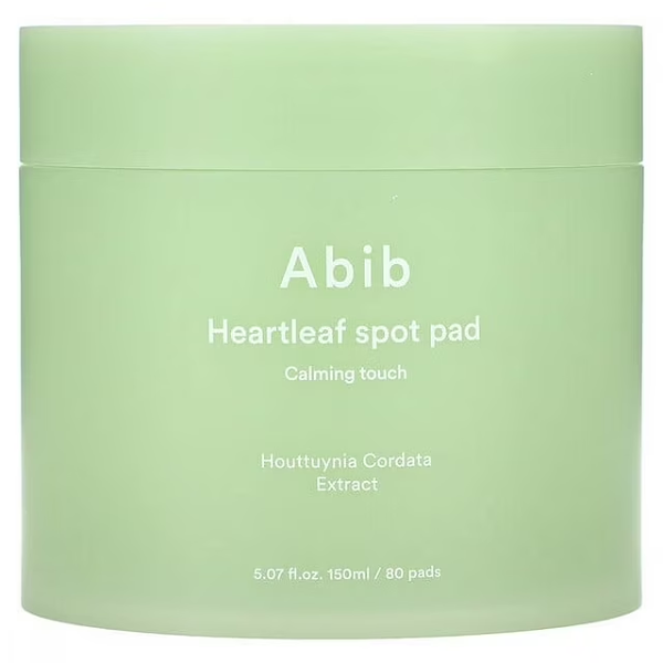 ABIB, HEARTLEAF SPOT PAD, 80 PADS, 5.07 FL OZ (150 ML) -N, 3-2028 OPEN