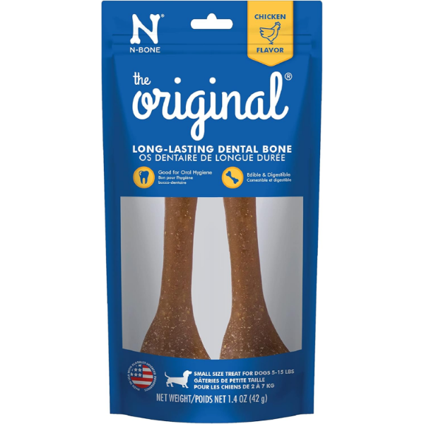 N-BONE 1.4-OUNCE THE ORIGINAL BAGGED BONE TREAT FOR DOGS