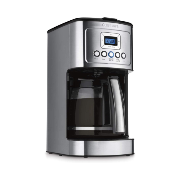CUISINART 14-CUP COFFEE MAKER, PROGRAMMABLE PERFECTEMP GLASS CARAFE COFFEE MACHINE WITH 1-4 CUP