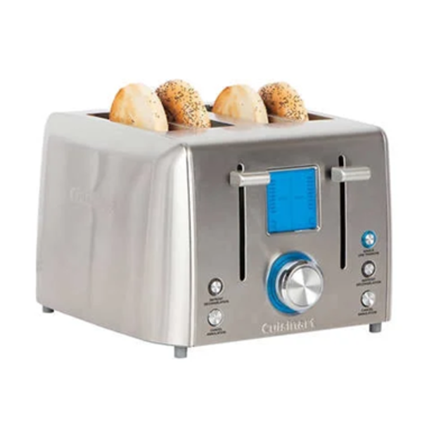 CUISINART PRECISION SETTING 4-SLICE TOASTER (SLIGHTLY USED)