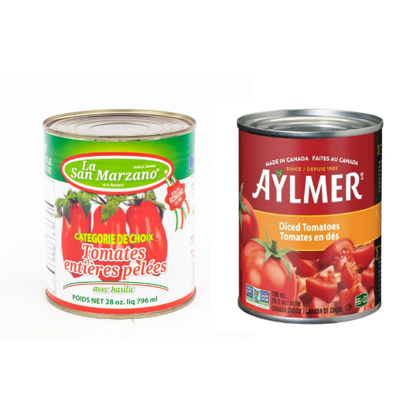 CANNED TOMATOES 