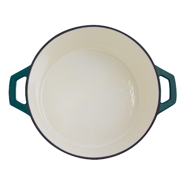 LE CREUSET BUFFET CASSEROLE WITH GLASS LID 3.5 QT. ARTICHOKE GREEN -U