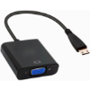 Image 1 : MINI HDMI GOLD MALE TO VGA FEMALE CONNECTOR