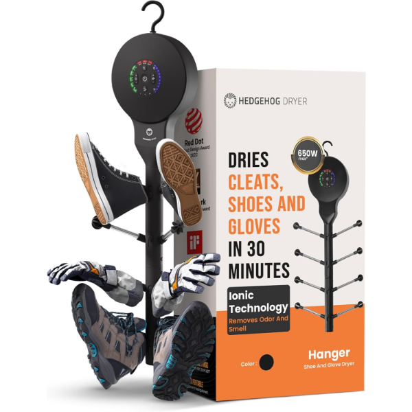 HEDGEHOG HANGER SHOE DRYER AND DEODORIZER FOR SNEAKERS (SLIGHTLY USED)