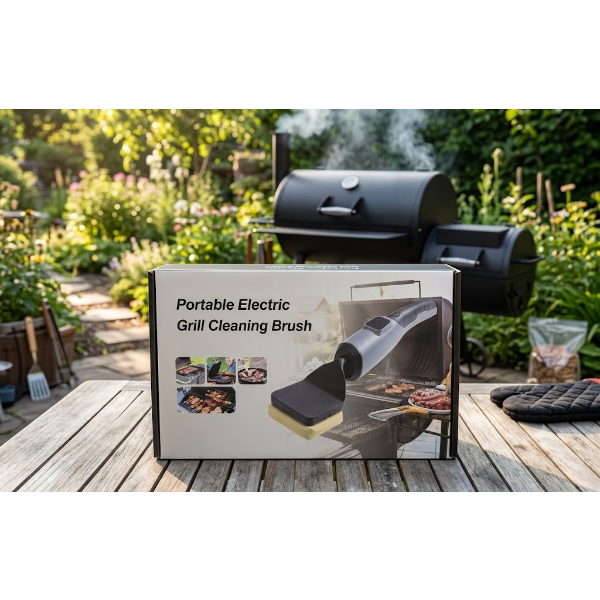 PORTABLE ELECTRIC GRILL CLEANING BRUSH -N