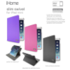 Image 1 : IHOME PINK SLIM SWIVEL FOR IPAD MINI ADJUSTABLE ANGLES 2 SIDE PROTECTION (1 PC) (NEW)