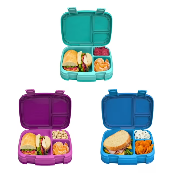 BENTGO FRESH LUNCH BOX CONTAINERS, 3-PACK -U BROKEN HANDLES