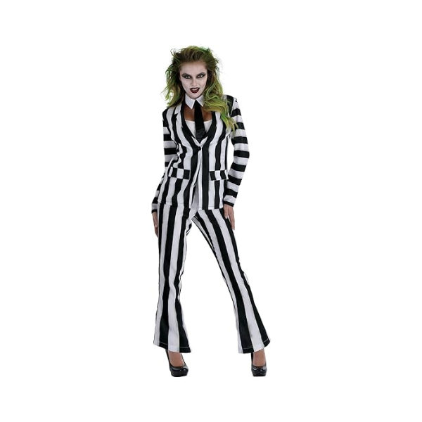 PARTY CITY BEETLEJUICE COSTUME FOR WOMEN