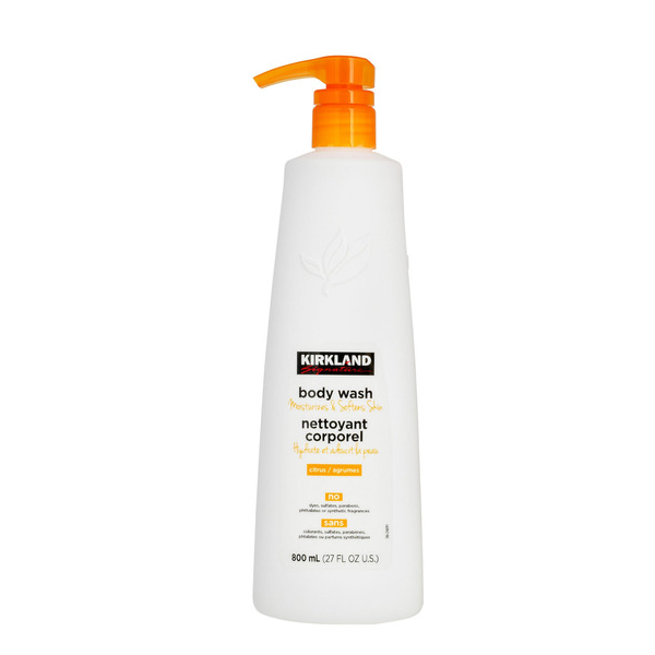 KIRKLAND SIGNATURE CITRUS BODY WASH -N