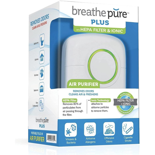 BREATHE PURE PLUS -BP WITH HEPA FILTER & IONIC