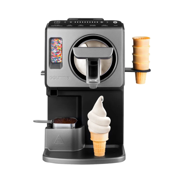 GOURMIA 2 L (2.11 QT.) AUTOMATIC SOFT SERVE ICE CREAM AND FROZEN DRINK MAKER
