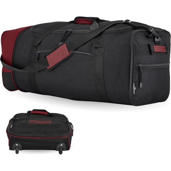 TRAVELERS CLUB 32" EXPANDABLE ROLLING DUFFEL