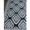 Image 1 : PREMIUM QUICK DRY REVERSIBLE GREY PINEAPPLE REVERSIBLE INDOOR/OUTDOOR 60X93 -U
