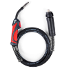 Image 1 : MIG WELDING TORCH150A BINZEL TYPE MB15 MIG TORCH WITH EURO CONNECTOR 10FT CABLE FOR MIG MAG WELDING