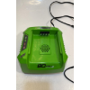 Image 2 : GREENWORKS PRO 80V LITHIUM ION SINGLE PORT RAPID BATTERY CHARGER (USED, NO BOX)