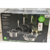 Image 2 : HENCKELS PARADIGM COOKWARE SET 11 PIECES (SLIGHTLY USED)